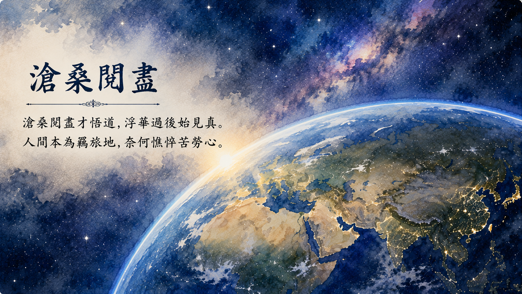 滄桑閱盡