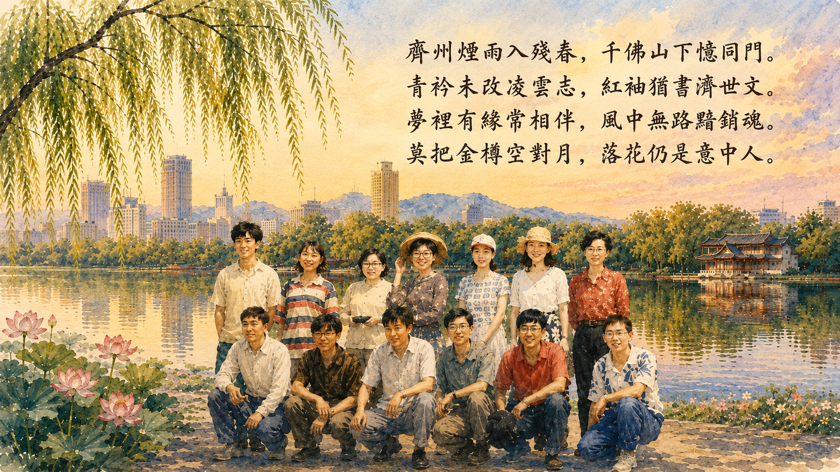 濟南同窗舊影